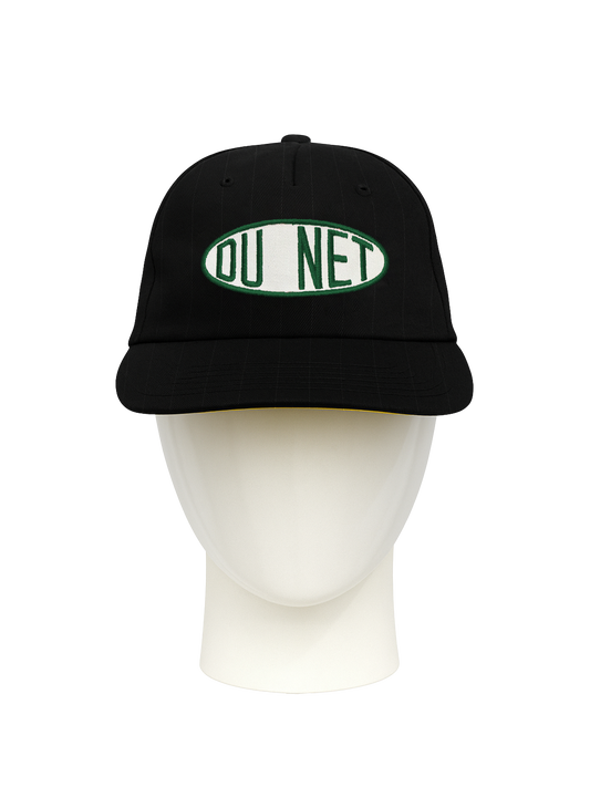 striped green dupont cap