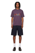 Purple tee DUNET BUBBLE - tartan