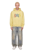 Butter yellow hoodie AMIS VINTAGE - Multi