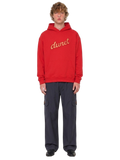 Red hoodie MILKA - Tartan