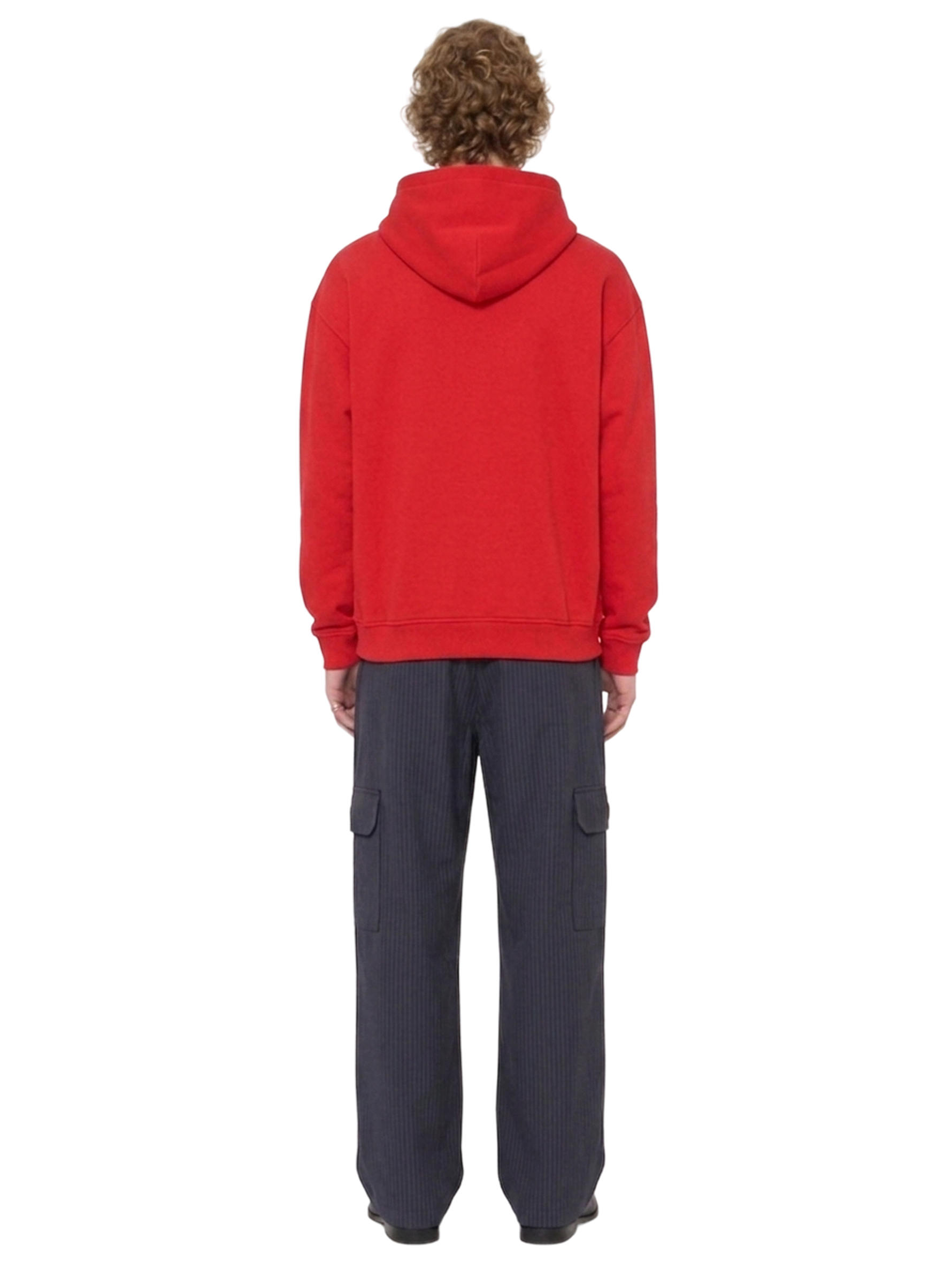 Red hoodie MILKA - Tartan