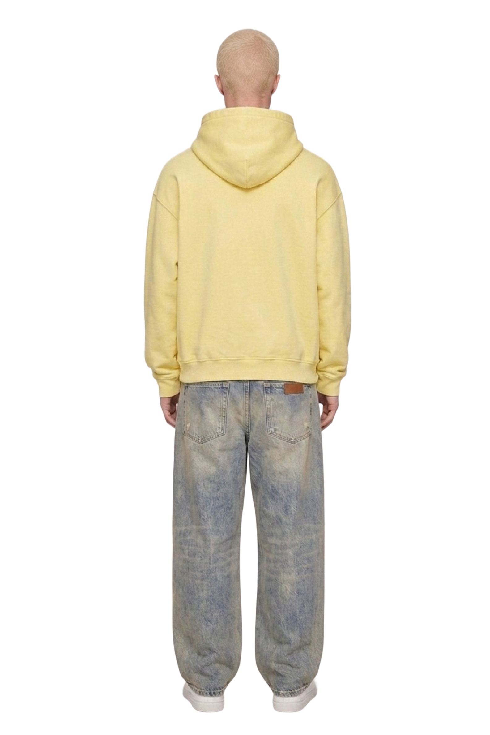 Butter yellow hoodie AMIS VINTAGE - Multi