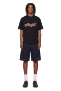 Black tee DUNET BUBBLE - tartan