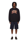 Black crewneck AMISDUNET - tartan