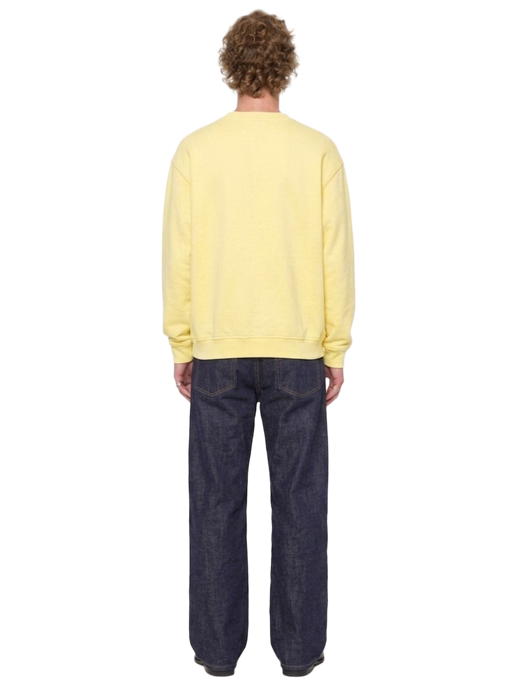 Butter yellow crewneck AMIS VINTAGE - Multi