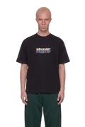 Black tee STONER DRAGGED - tartan