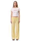 White baby tee MALCRIADA - limited edition