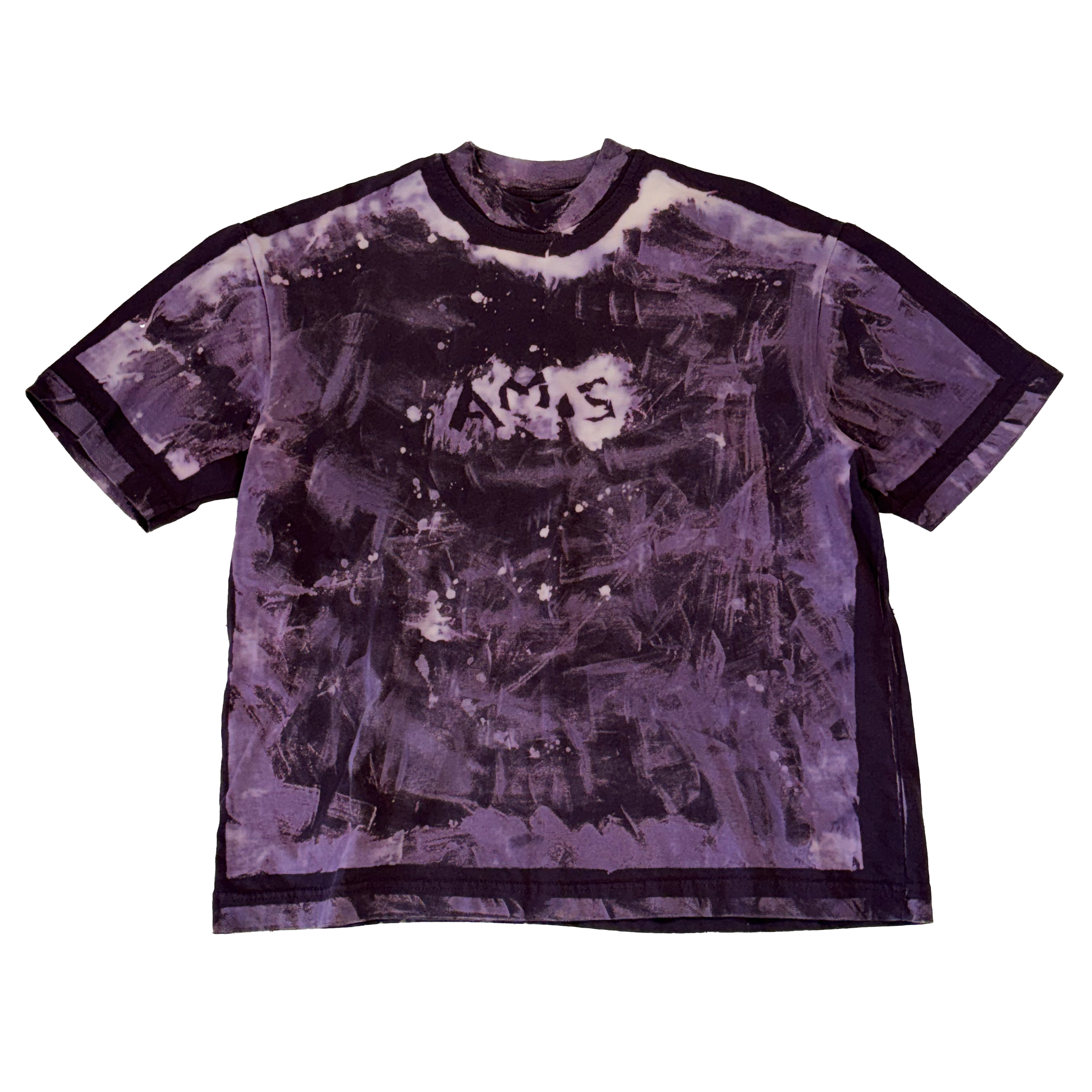 Bleached purple shirt - AMIS