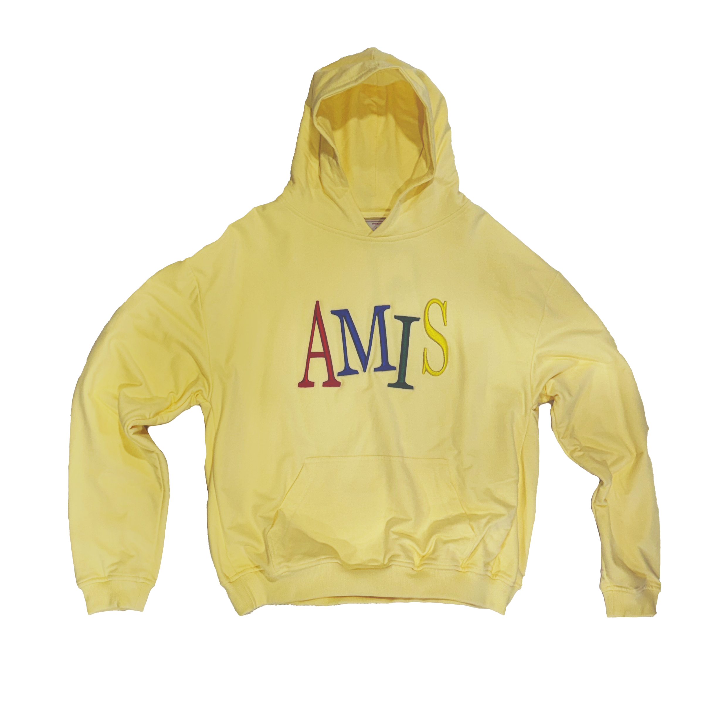 Butter yellow hoodie AMIS VINTAGE - Multi