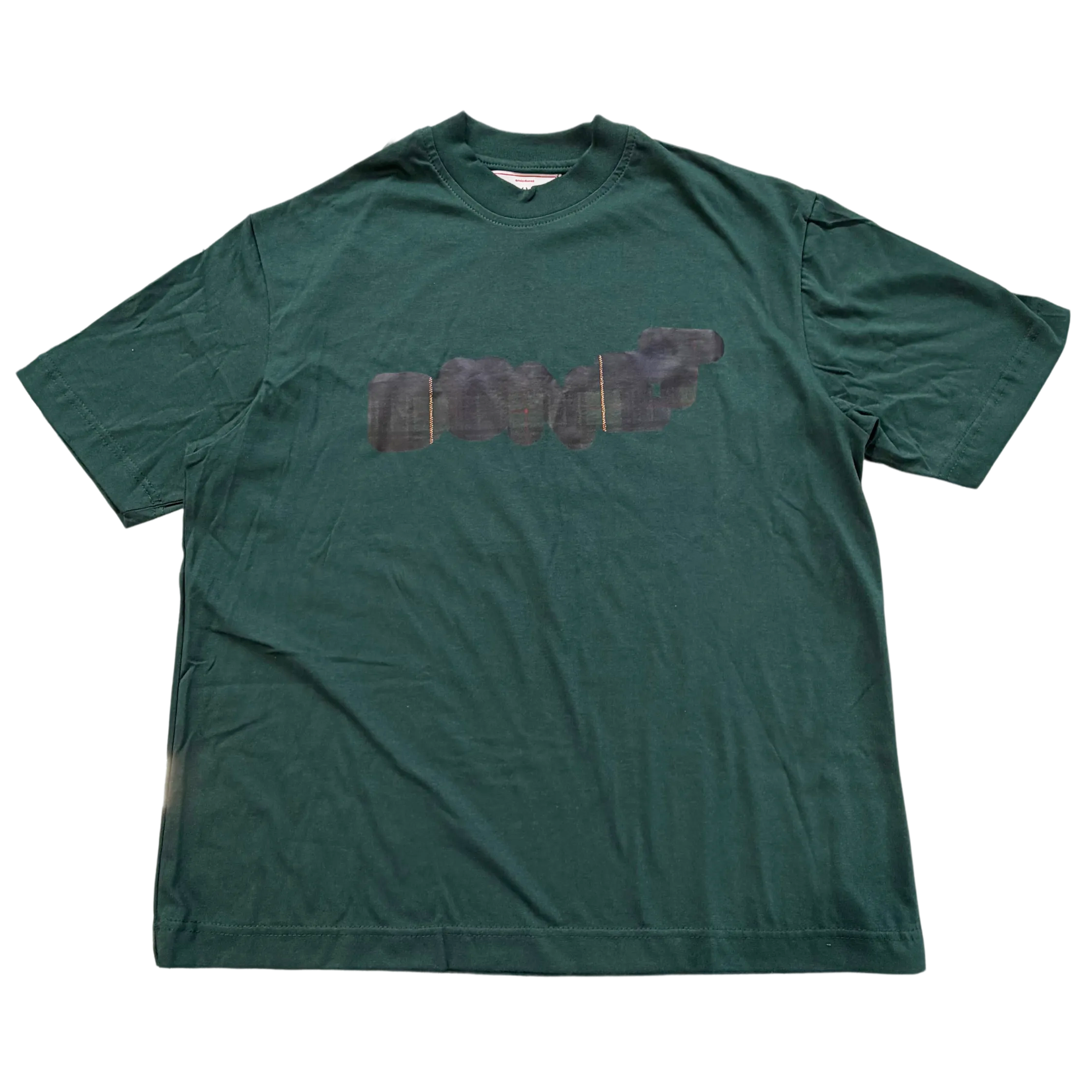 Forest green tee DUNET BUBBLE - tartan