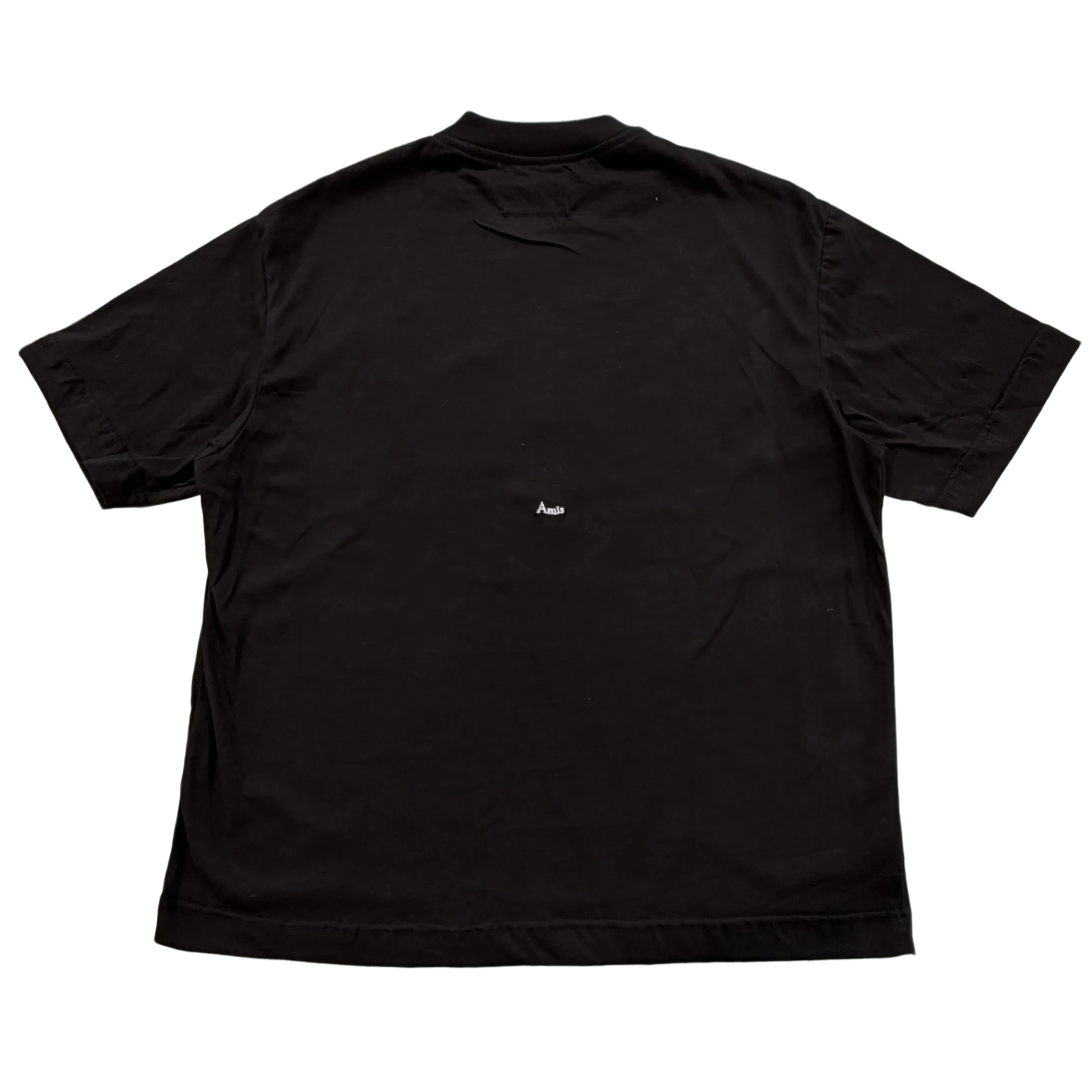 Black tee STONER DRAGGED - white