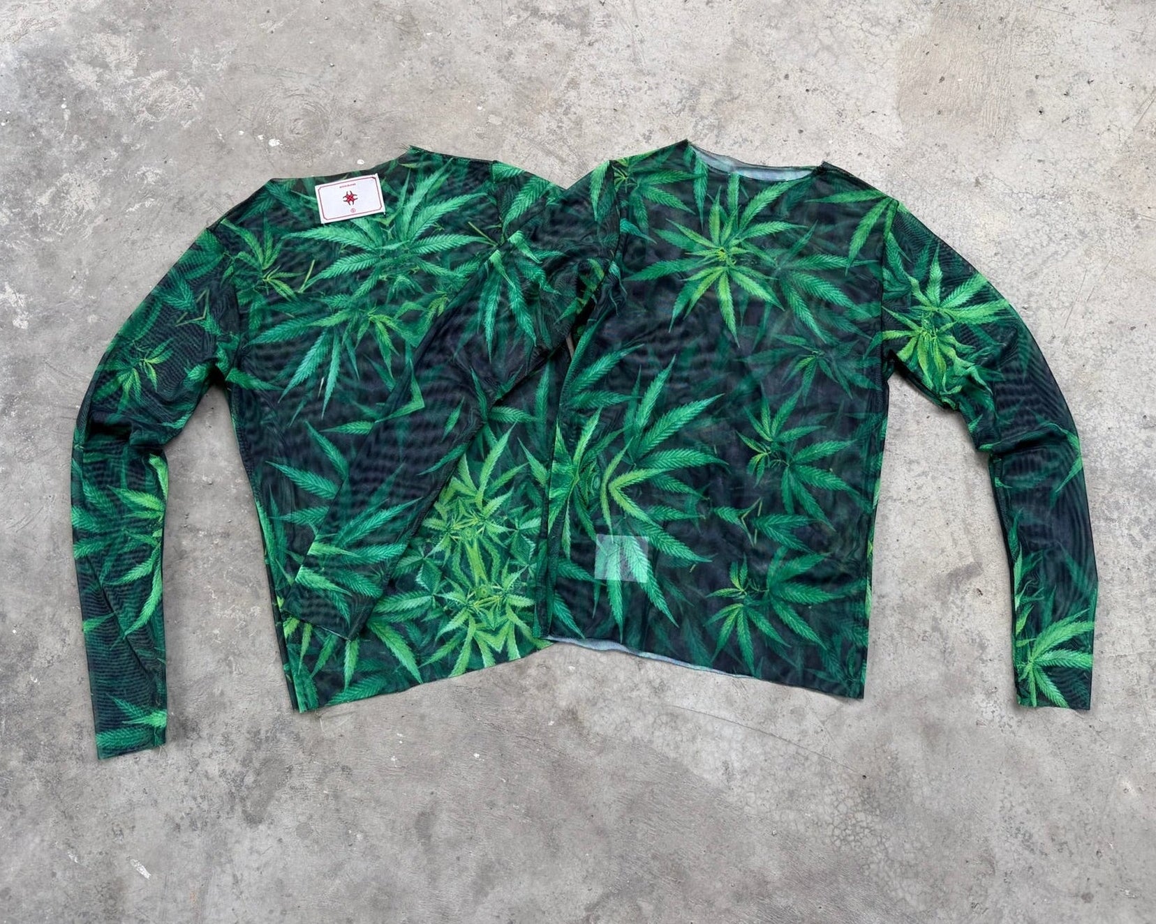 weed long sleeve top