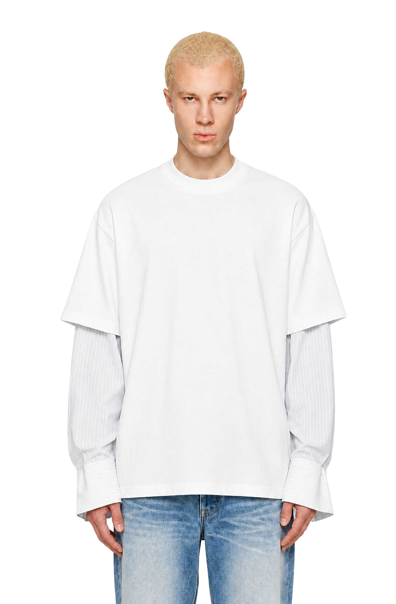 White double sleeve ESTRELLA AMIS - Silver