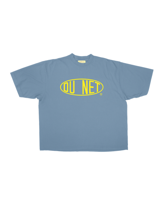 sky blue yellow dupont tee