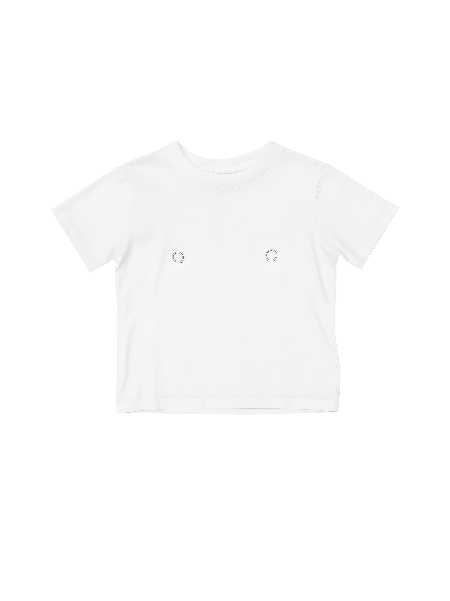 pierced tits baby tee