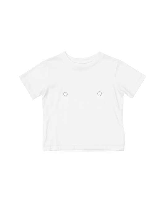 pierced tits baby tee