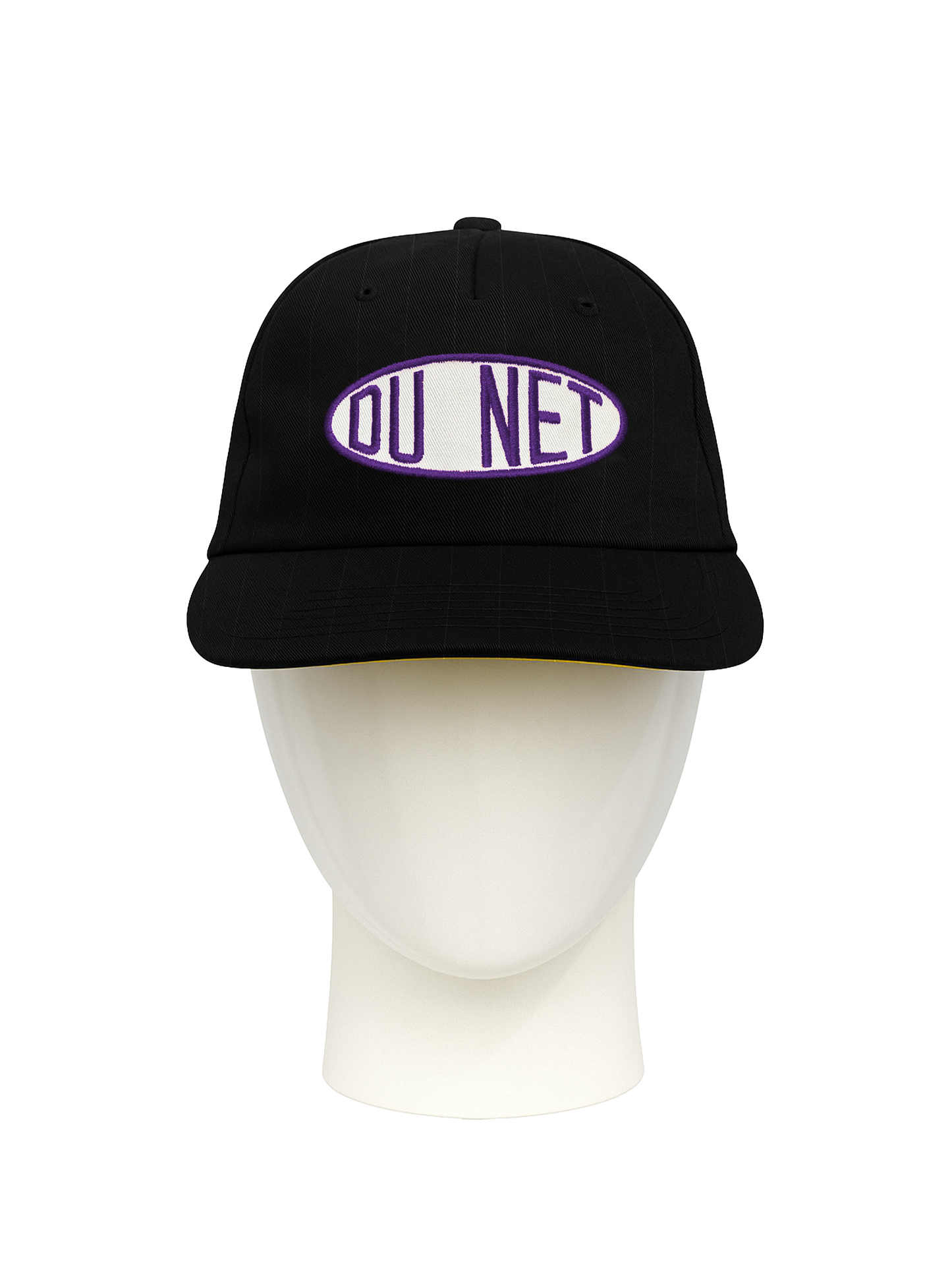 striped purple dupont cap