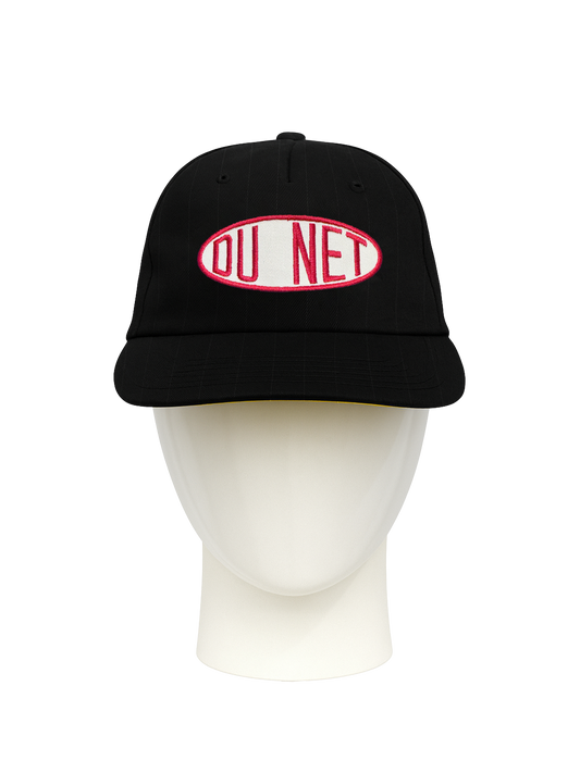 striped red dupont cap